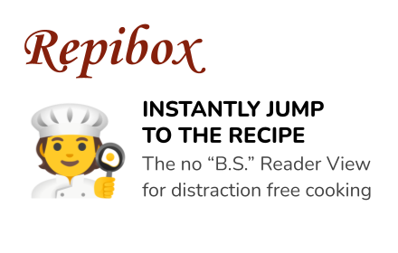 Repibox - Recipe Viewer Extension small promo image