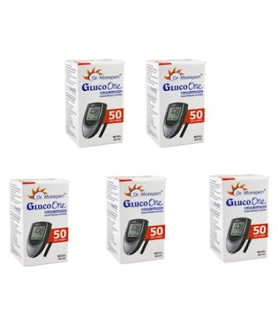 Gluco One Glucose Test Strips BG-03 (Dr.Morepen) 1x25