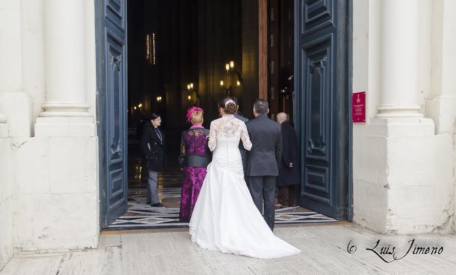Свадебный фотограф Luis Jimeno (luisjimeno). Фотография от 12 мая 2015