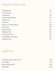 Badmaash menu 4