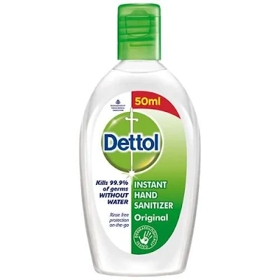 Dettol Hand Sanitiser - Germ Protection, Original - 50 ml