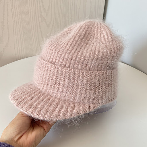 Title 3, Womens Warm Casual Knitted Octagonal Hat, Perf...