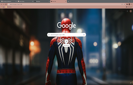 Spider-Man HD Wallpaper Theme chrome extension