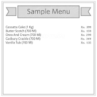 Kwality Wall's Frozen Dessert And Ice Cream Shop menu 1