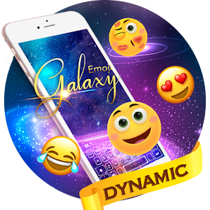 Galaxy Emoji Keyboard Theme  Icon