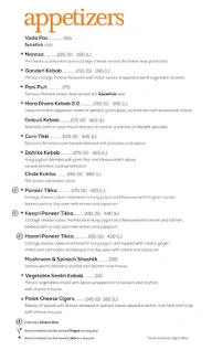 SpiceKlub menu 4