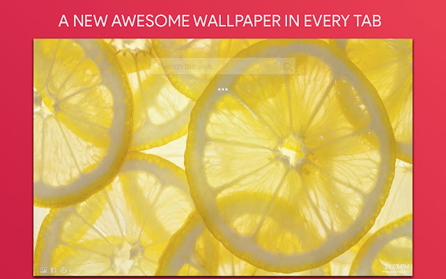 Lemon Wallpaper HD Custom New Tab