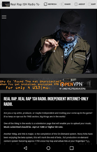 Real Rap ISH Radio To-Go