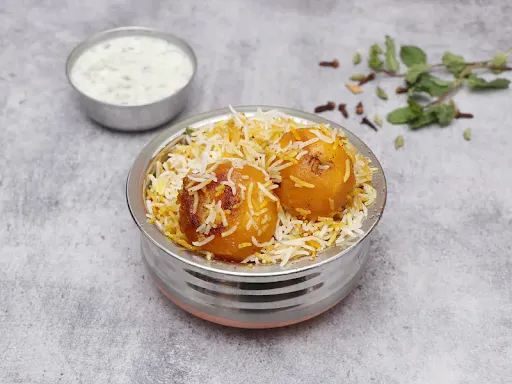 Aloo Biryani In Kolkata Style