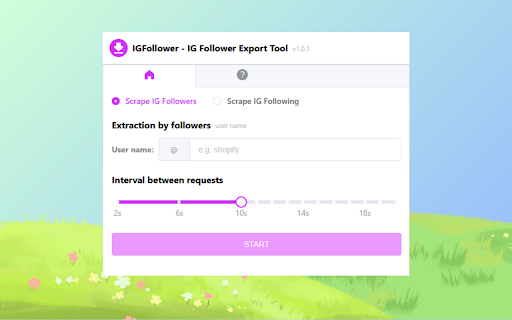 IGFollower - IG Follower Export Tool Preview 1