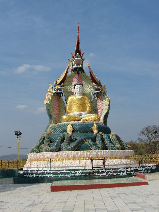 site des 3 bouddhas - monywa