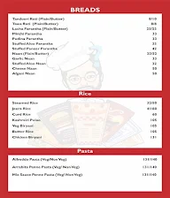 Nia Foods menu 1