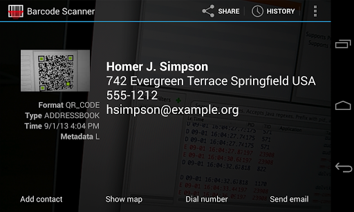 Barcode Scanner screenshot 1