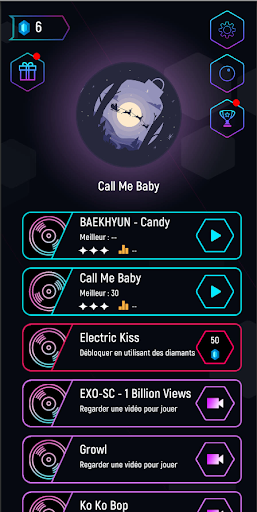 EXO Tiles Hop: KPOP EDM Rush