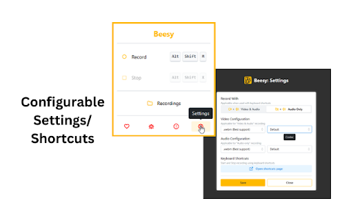 Beesy: Record Google Meets