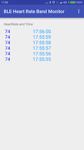 BLE Heart Rate Band Monitor
