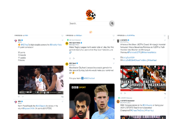 Sports Social Feed Preview image 0