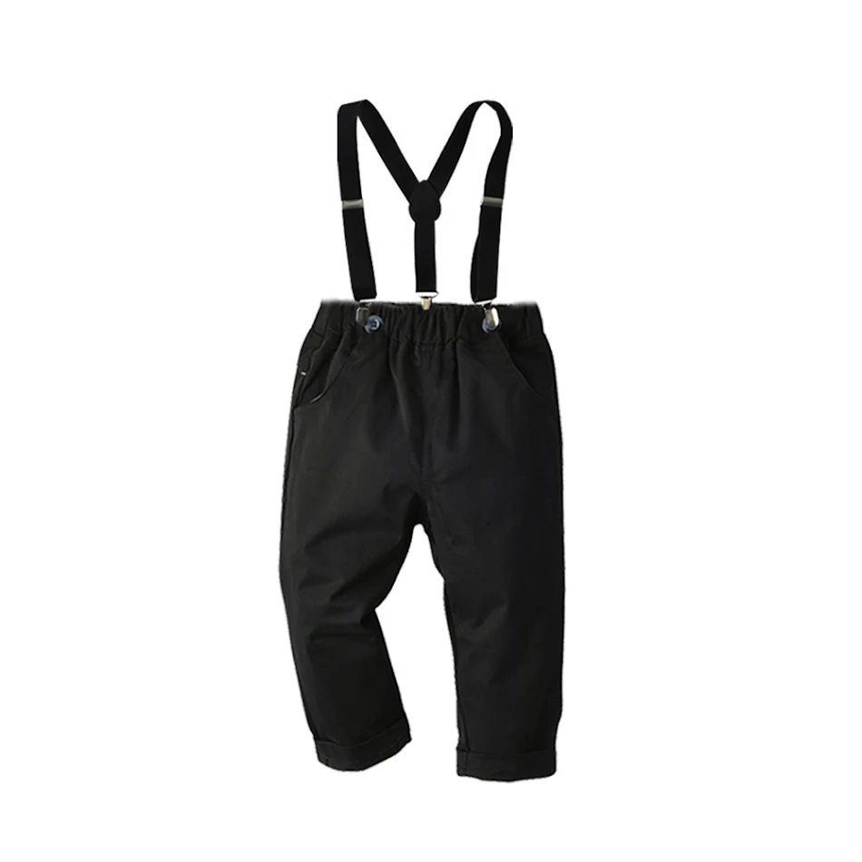 Terno Formal Infantil Camisa Macacão Roupa de Anfitrião Elegância e Conforto para Ocasiões Especiais Visual Sofisticado e Charmoso