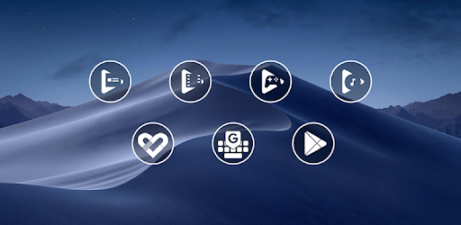Monoic Icon Pack: White, Monotone, Minimalistic Android App