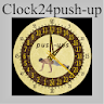 Clock24push-up icon