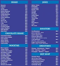 Fruit Salad And Beverage Zone menu 1