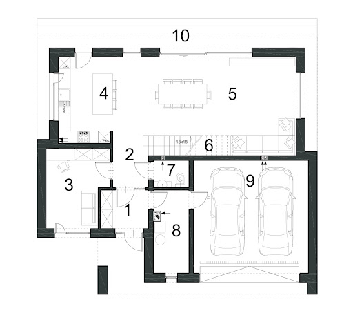 EG-82 - Rzut parteru