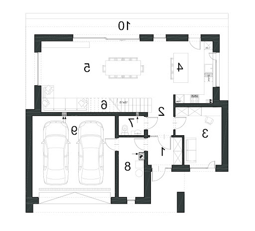 EG-82 - Rzut parteru