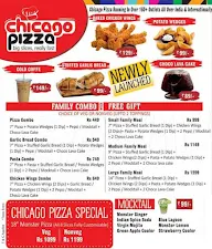 Chicago Pizza menu 1