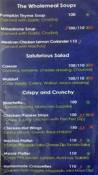 Ice Castle menu 2