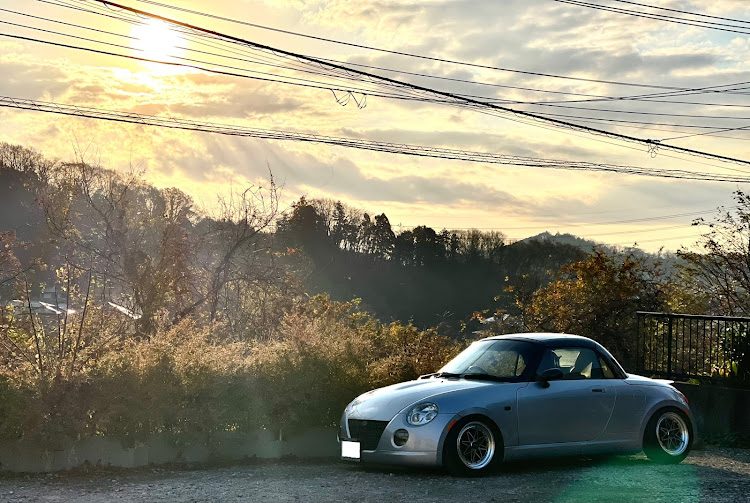 コペンのちび鬼・シャコタン・コペンl880k・頑張れダイハツに関するカスタム事例の投稿画像1枚目