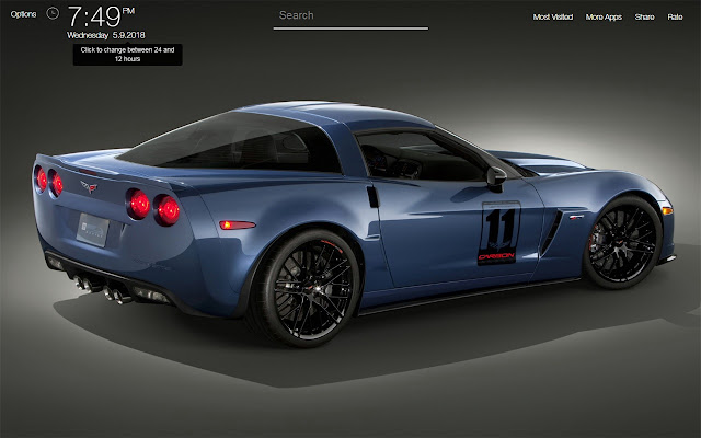 Chevrolet Corvette Wallpapers FullHD New Tab