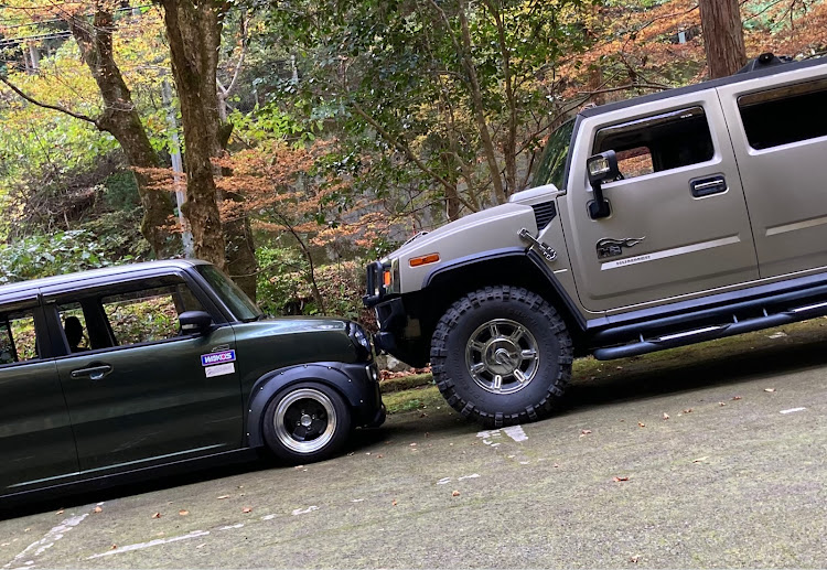 H2の車好き・車が好きな人と繋がりたい・紅葉・ドライブに関するカスタム事例の投稿画像1枚目
