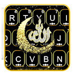 Cover Image of Download Glitter Allah Keyboard Theme 1.0 APK