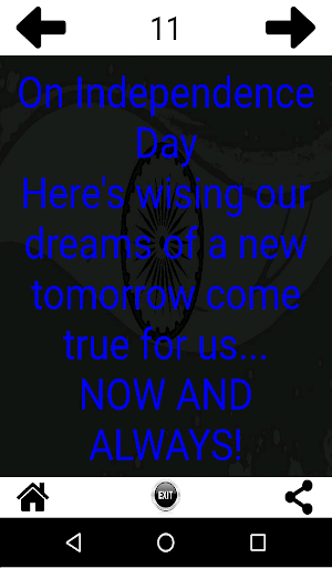 Independence Day Greeting Card