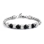 Bright black onyx
