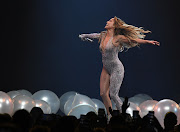 Jennifer Lopez performs during a stop of her It's My Party tour at T-Mobile Arena on June 15, 2019 in Las Vegas, Nevada.