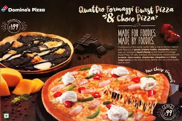 Domino's Pizza menu 