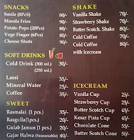 Radhika Sweets & Restaurant menu 2