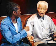 Jal with former SA president and ant-apartheid icon Nelson Mandela.