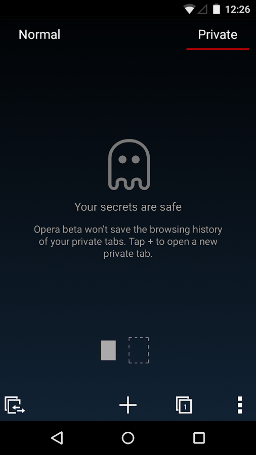    Opera browser - fast & safe- screenshot  