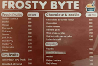 Frosty Byte menu 3