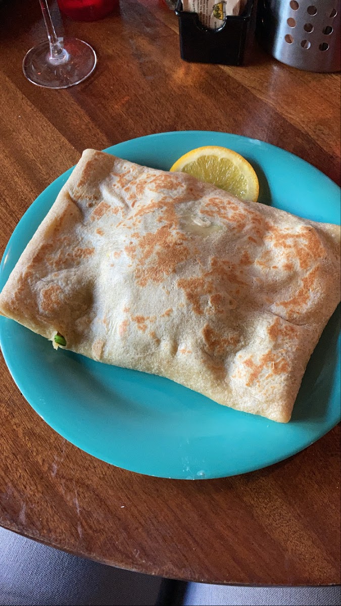 massive breakfast crepe