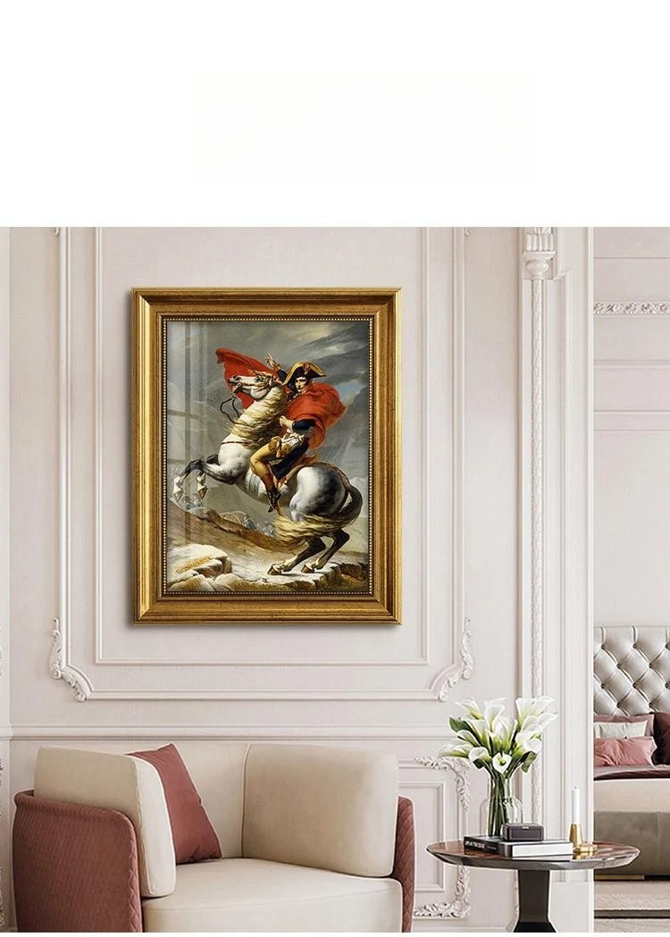 Title 7, Pintura decorativa de luxo leve, óleo clássico ...