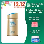 [Mẫu Mới ]Sữa Chống Nắng Anessa Perfect Uv Sunscreen Skincare Milk Spf50+ Pa++++