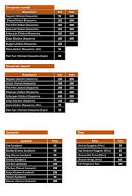 Grill Nights menu 2