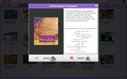 myON screenshot 3