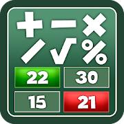 King of mathematics - mental calculation game  Icon