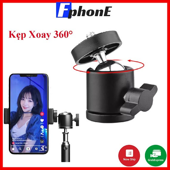 Bi Cầu Q29 Ball Head Bi Cầu Điều Chỉnh Xoay Ren 1/4 - Fphone