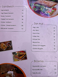 Zan Cafe menu 4