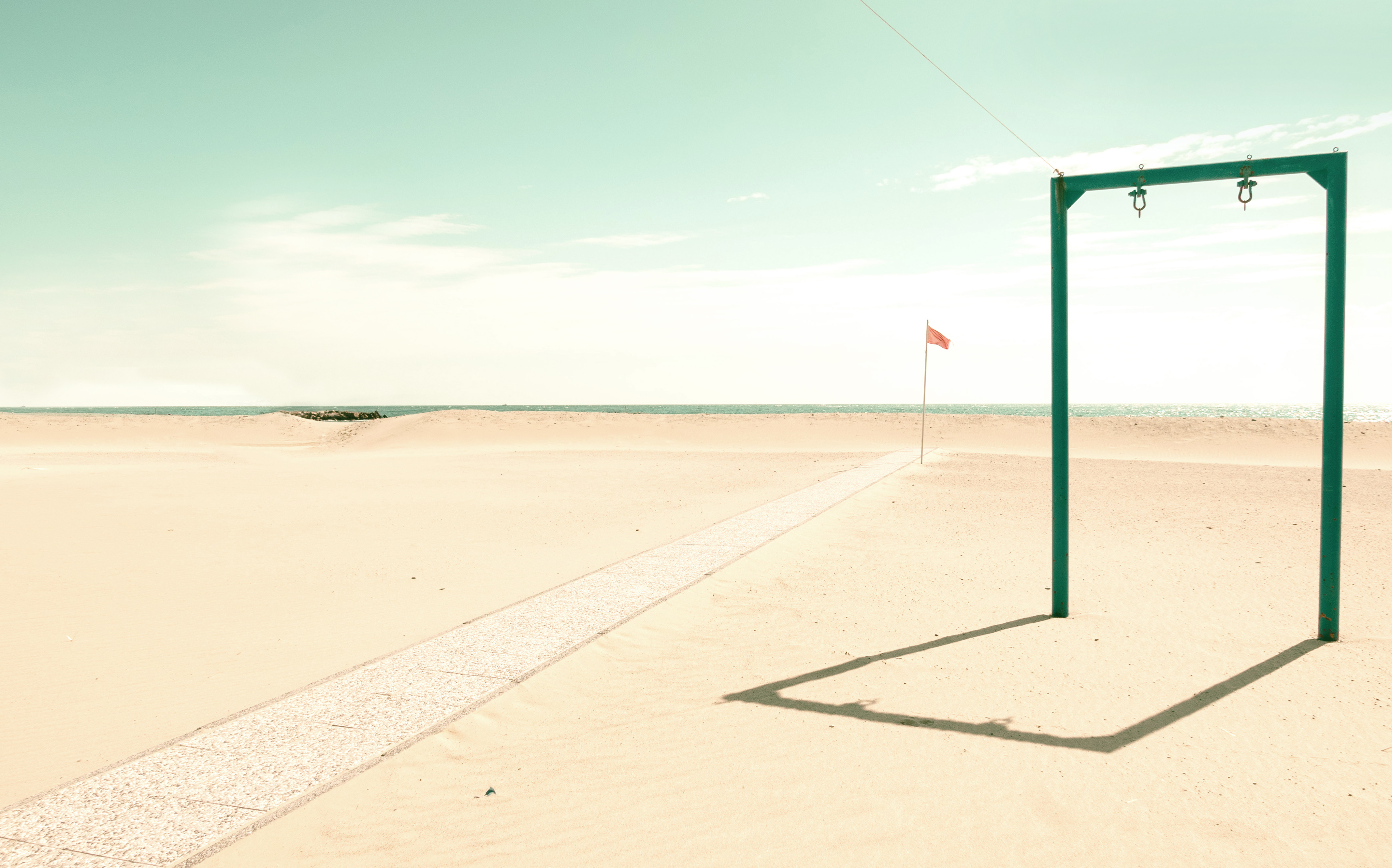 Spiaggia minimale di Caterina Ottomano